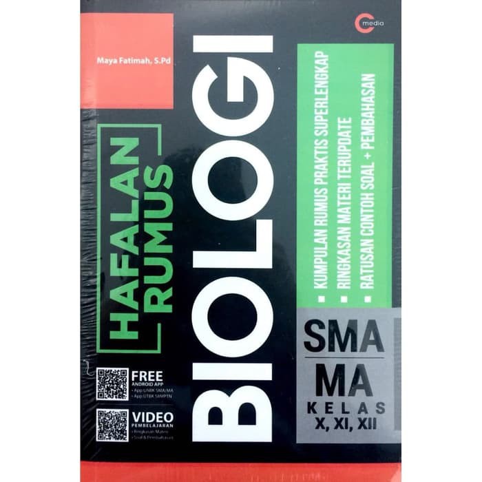 Hafalan Rumus Biologi SMA/MA Kelas 10 11 12