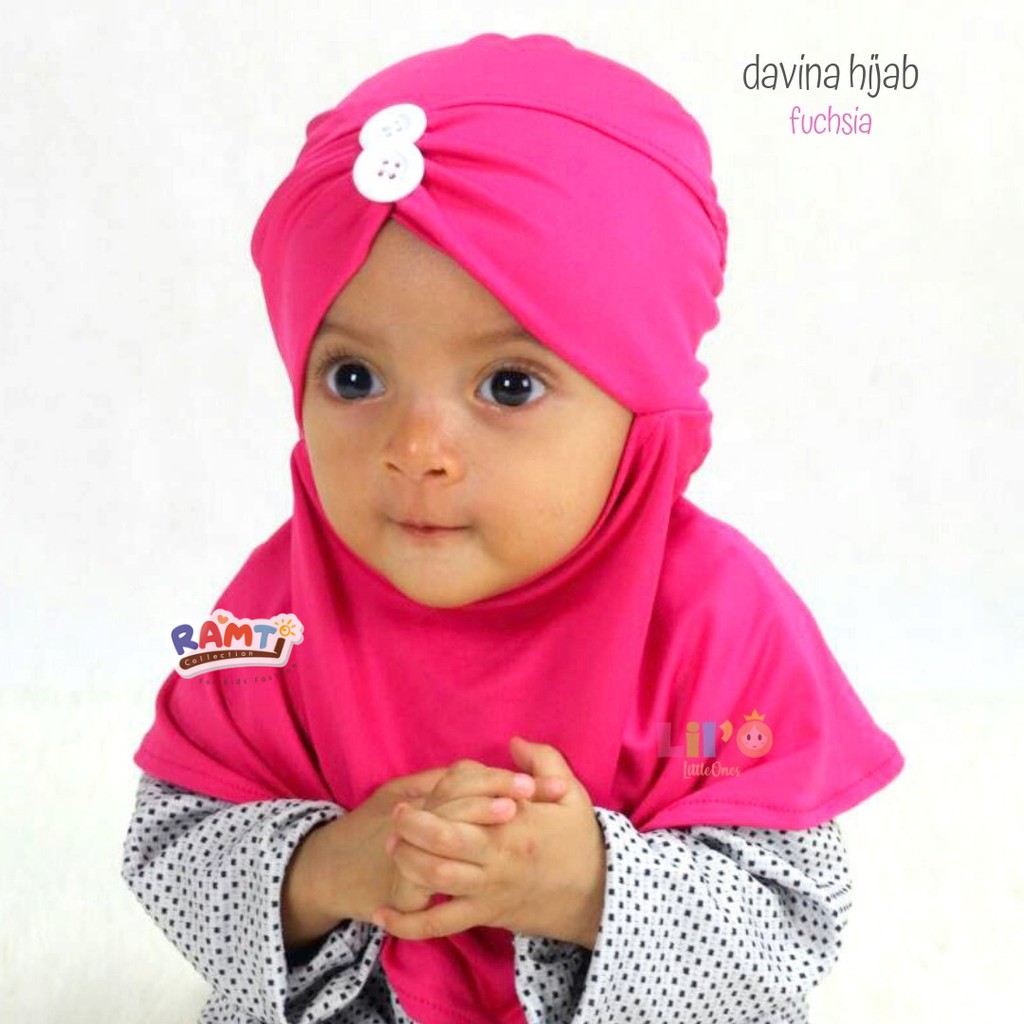 Lilo Hijab Anak Bayi Davina Hijab Hijab Anak Imut Hijab