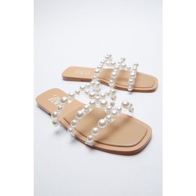 sandal Flat Zara 109 Pearl Bead