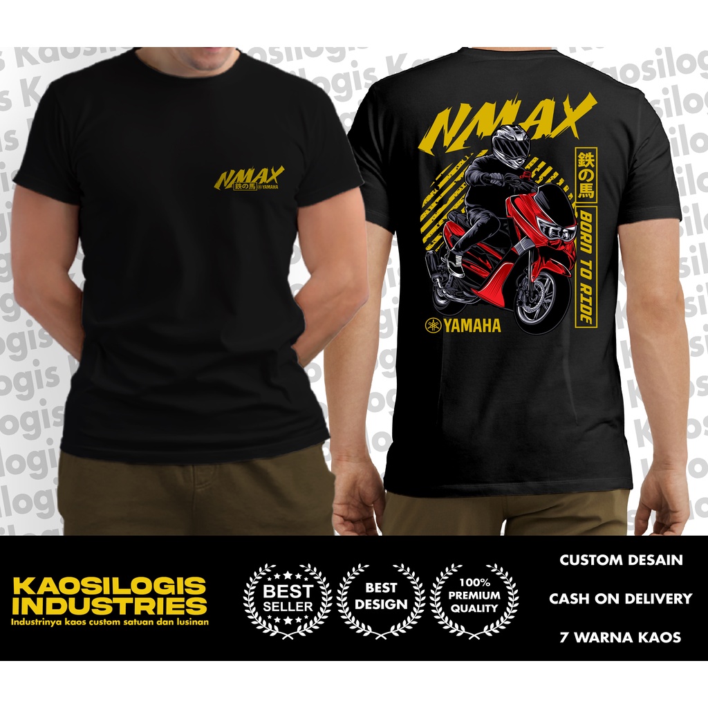 Kaos Nmax Driver Nmax Mori Japan Style Terbaru 2022 - Kaosilogis