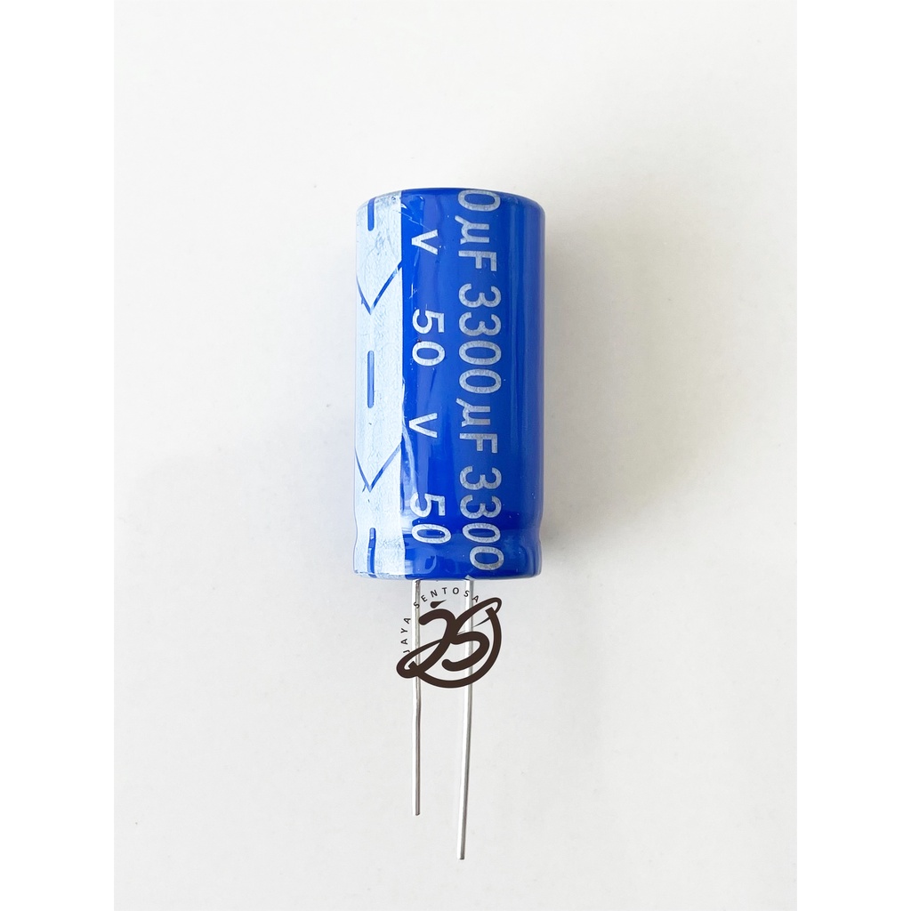 ELCO 3300UF 50V (1 BUAH) KAPASITOR CAPACITOR ELCO KAPASITOR ELKO KAPASITOR 3300 UF 50 V