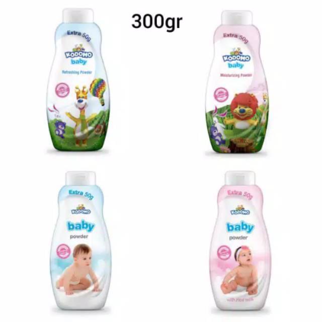 KODOMO Baby Powder 300g | Kodomo Bedak Tabur Bayi