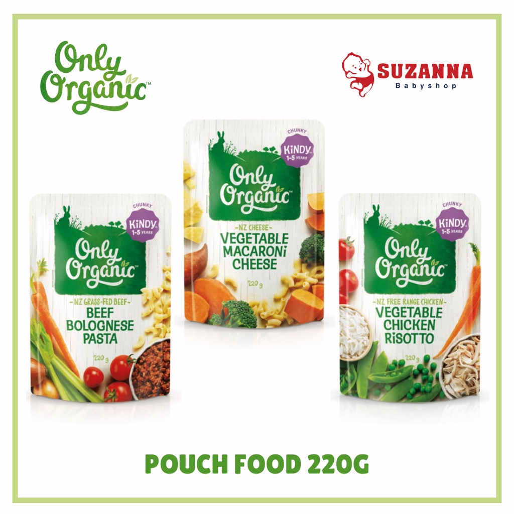 

Only Organic Pouch Food 220g