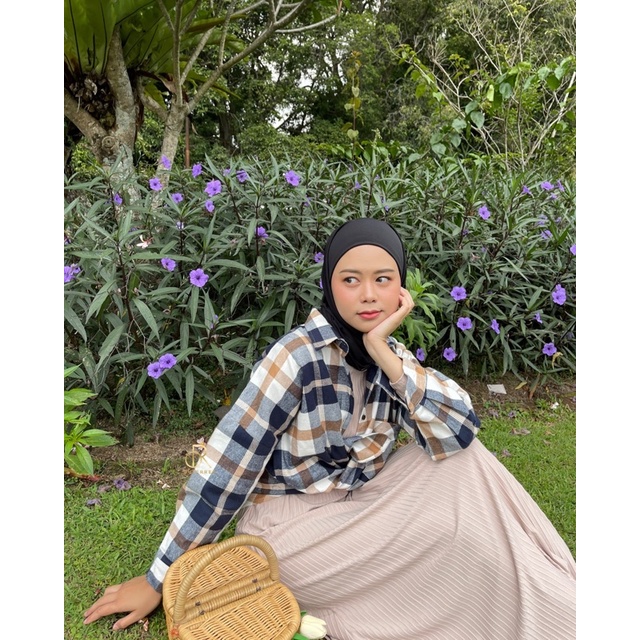 ANNA SHIRT / KEMEJA TARTAN WANITA-KRAFT