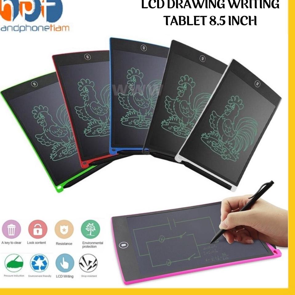

[PROMO ZNQ90] LCD Drawing Writing Tablet 8.5 Inch / Papan Tulis LCD Gambar Untuk Anak Dan Dewasa Terlaku.
