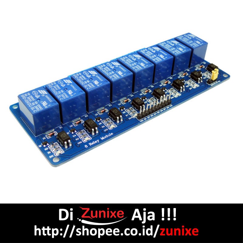 RELAY MODUL 8 CHANNEL 5V FOR ARDUINO