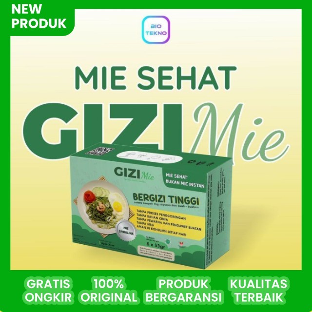 

Paket Gizi Mie Sehat Alami Tanpa Bahan Kimia