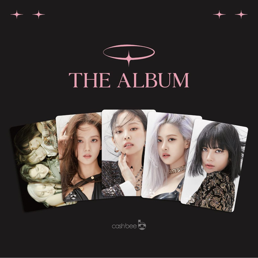 [READY STOCK] BLACKPINK - The Album Cashbee Card Lisa Jennie Rose Jisoo