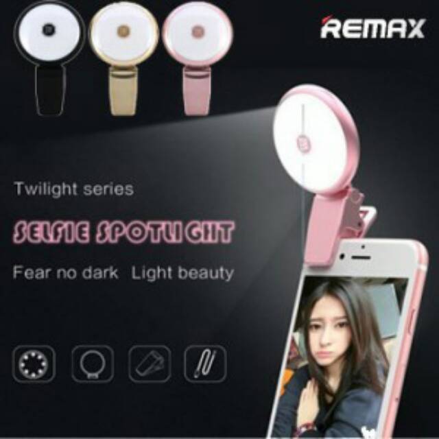 Remax Lampu LED Twilight Selfie Spot Light