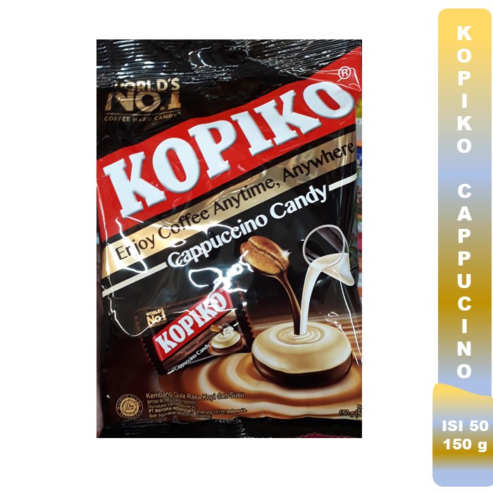 

PERMEN KOPIKO CAPPUCINO 1 PACK ISI 50 BUTIR