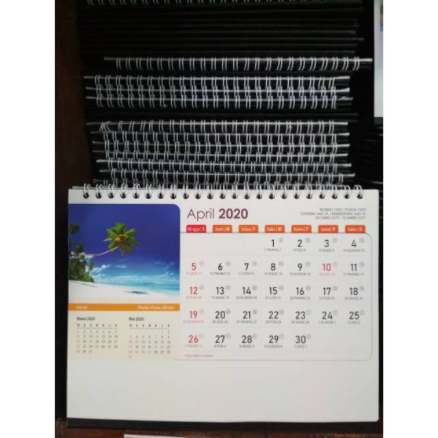 

Kalender Meja Linen Panorama indonesia indah Tahun 2020