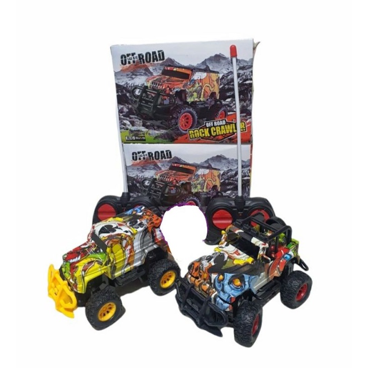 Mainan Mobil Rock Crawler Remote Control