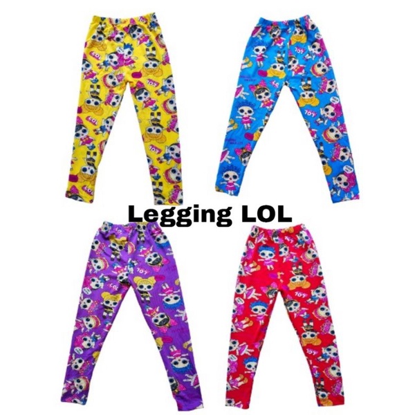 LEGGING ANAK LITTLE PONY DAN LOL  6BLN SAMPAI 11TH LEGGING MOTIP ANAK-OWLET