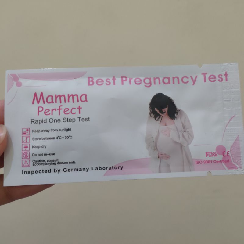 Tespek / Tes Kehamilan / Tes Hamil Instan Onemed Strips Test Pack-Mamma Perfect Strip