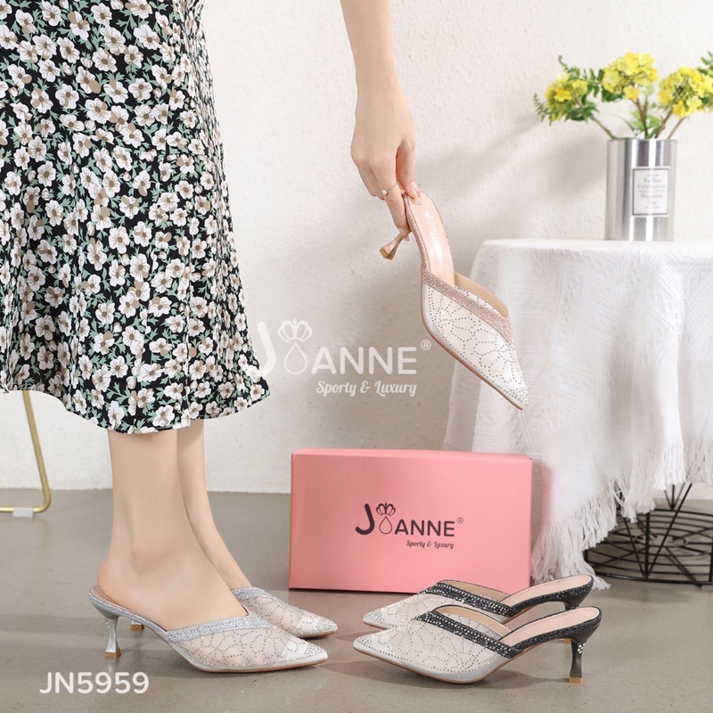 RESTOCK! [ORIGINAL] JOANNE Heels Shoes Sepatu Pesta Wanita #JN5959