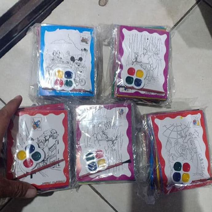 

NEW mewarnai cat air kecil isi 100 pcs grosir mainan murah BERKUALITAS