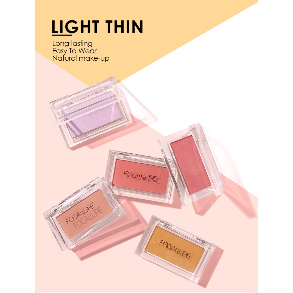 (READY &amp; ORI!) Focallure Sugar Fresh Blush Flesh Pressed Powder FA77 FA 77 waterproof terbaru viral single