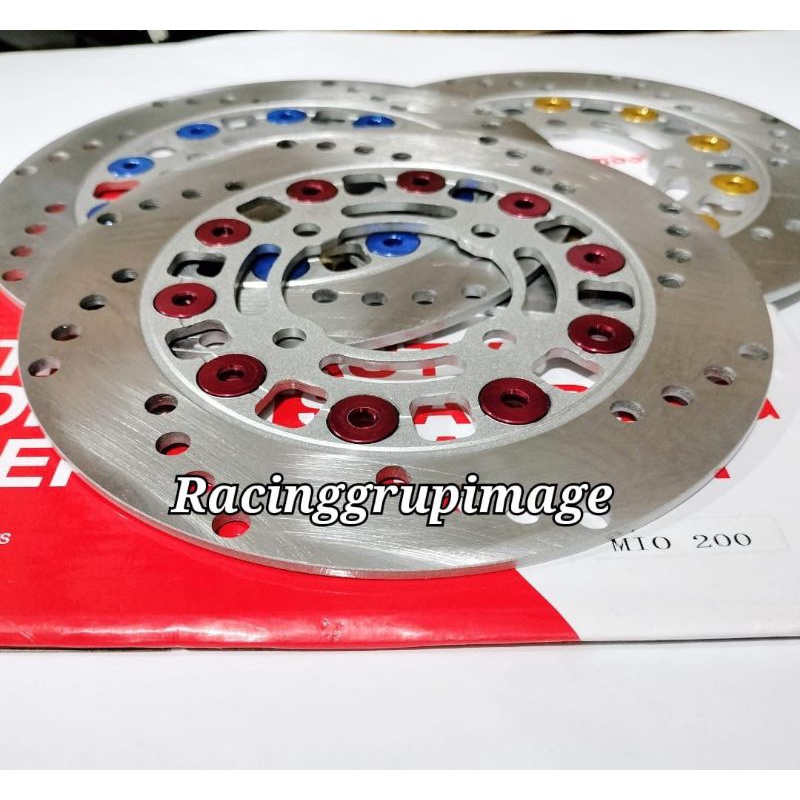 Piringan cakram depan motor Mio smile Mio sporty Mio soul dll disc cakram depan ukuran 200mm standar mio / Brembo200mm