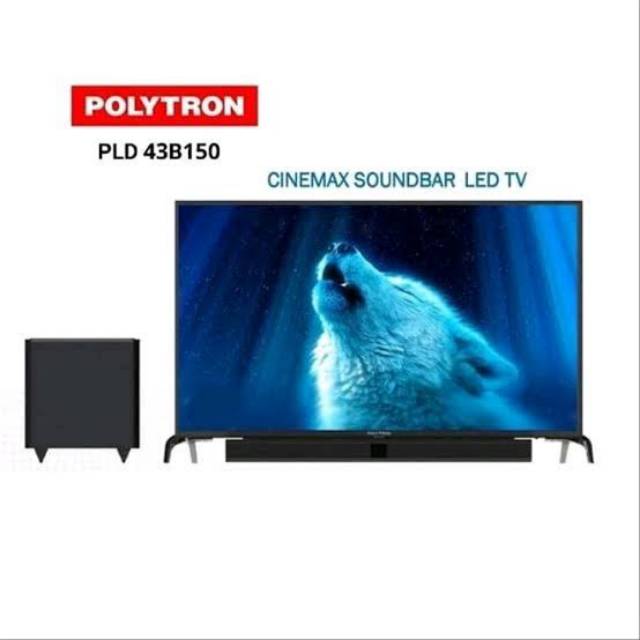 POLYTRON Led 43 Soundbar+ SubwooferPLD43BAG5959GOOGLE TV