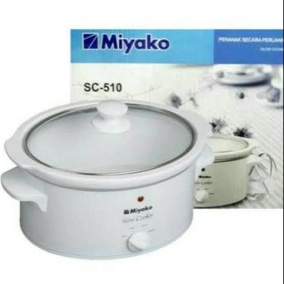 miyako sc-510 slow cooker 5 liter / memasak lambat sc510