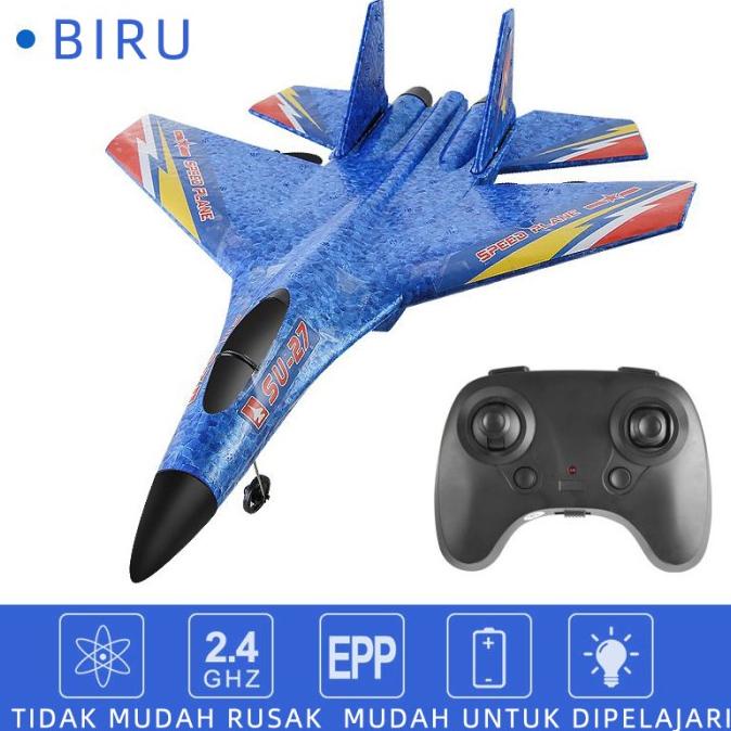 Mainan Pesawat Terbang Remote Control LED Pesawat mainan airplane toy