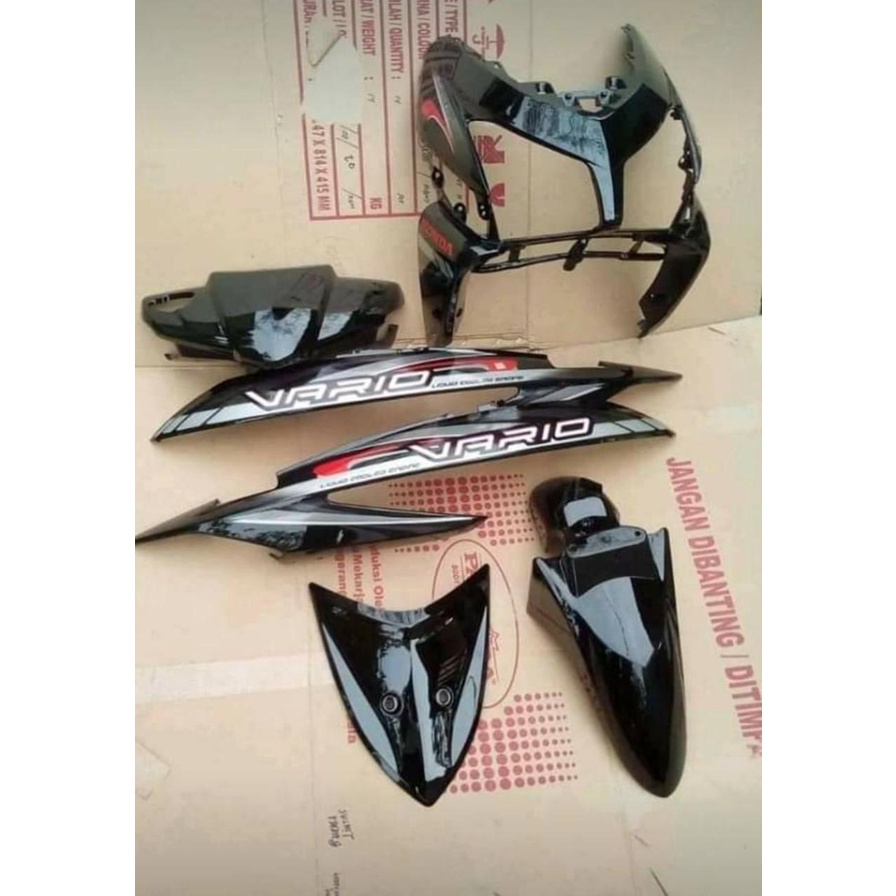 Cover Full Body Halus Honda Vario Lama Tahun 2007-2013 Plus Stiker