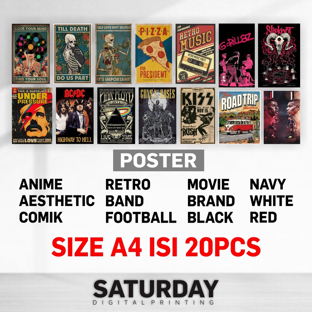 

POSTER DECOR A4