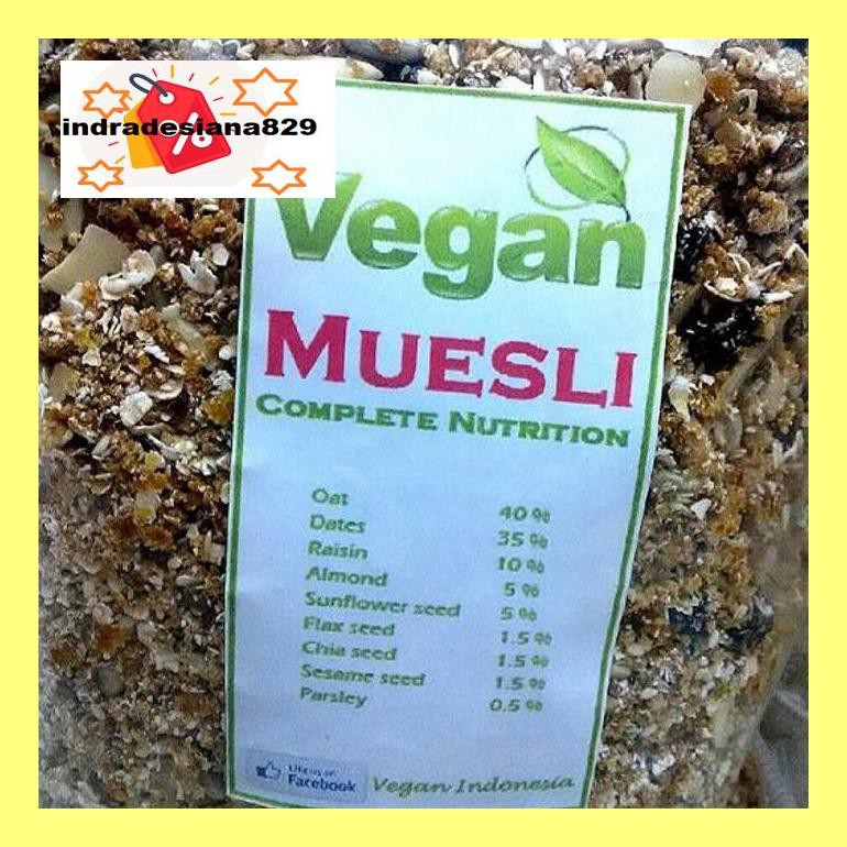 

Sf504Nind Vegan Muesli Complete Nutrition 1 Kg Ind504Sm