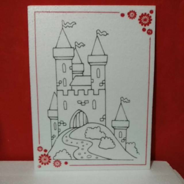 

STYROFOAM LUKIS BINGKAI SABLON