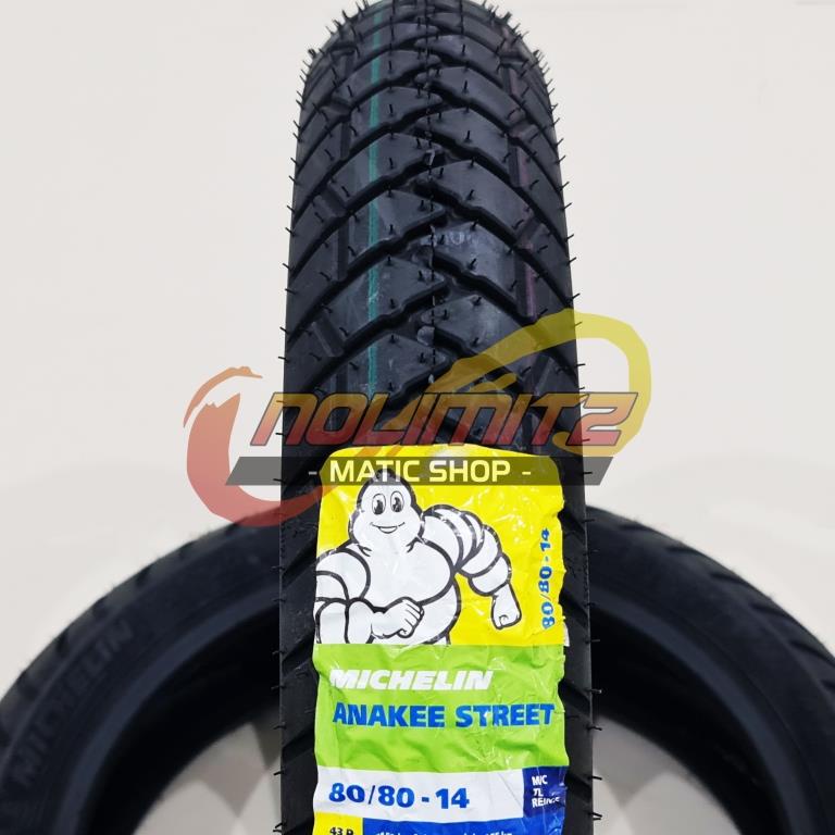 Ban Motor Tubeless Michelin Anakee Street 80/80 - 14