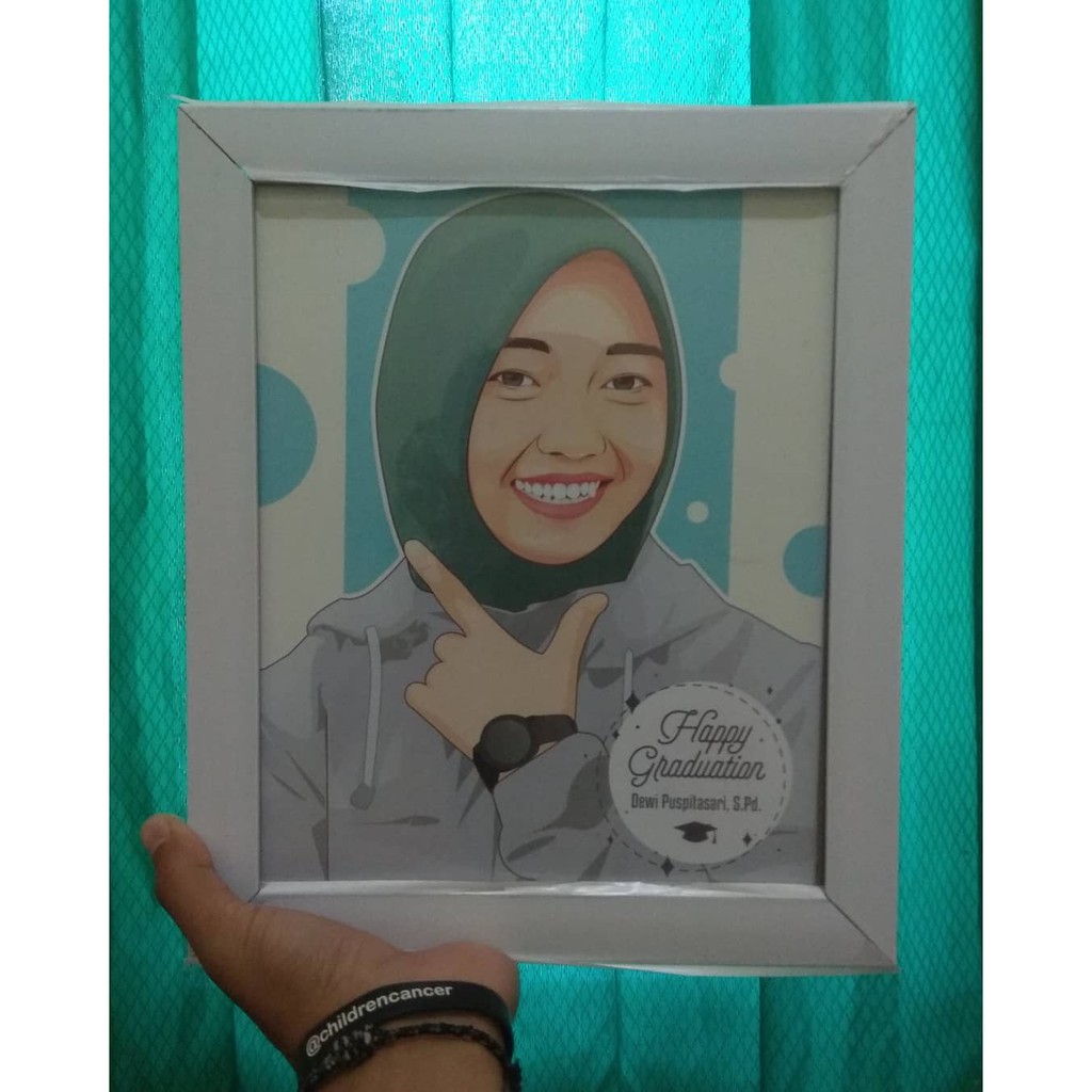 Sovenir wisuda Desain Vektor