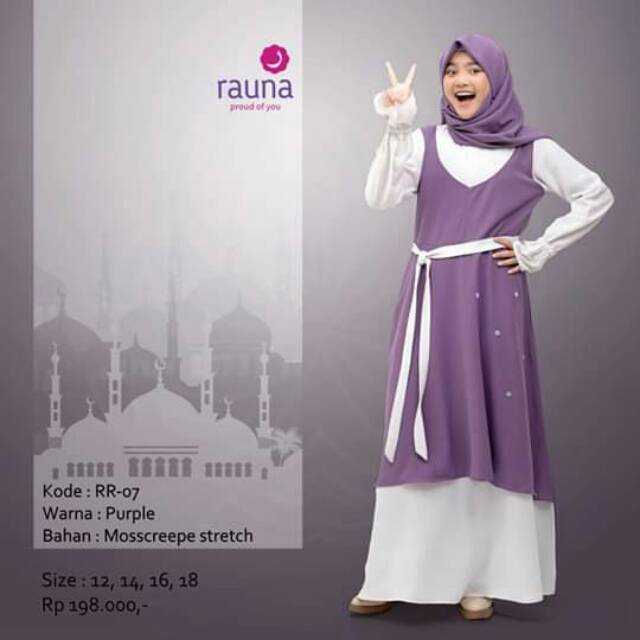 Gamis remaja rauna