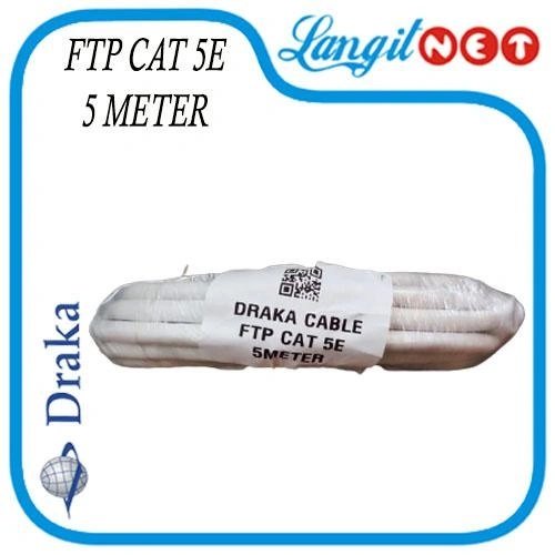 DRAKA CABLE FTP CAT 5E 5METER