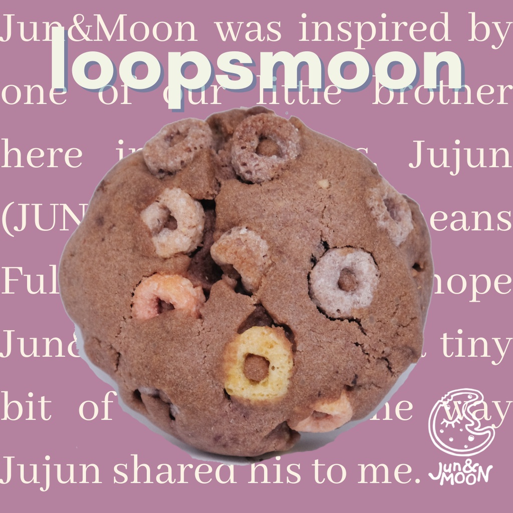 

JUN AND MOON Soft Baked Cookies - Loopsmoon / Taro Cookies