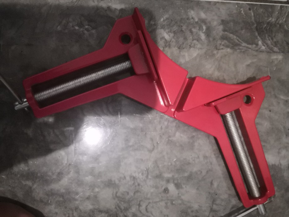 Clamp Penjepit Sudut Frame Kayu 90 Derajat 75mm - Penjepit Sudut