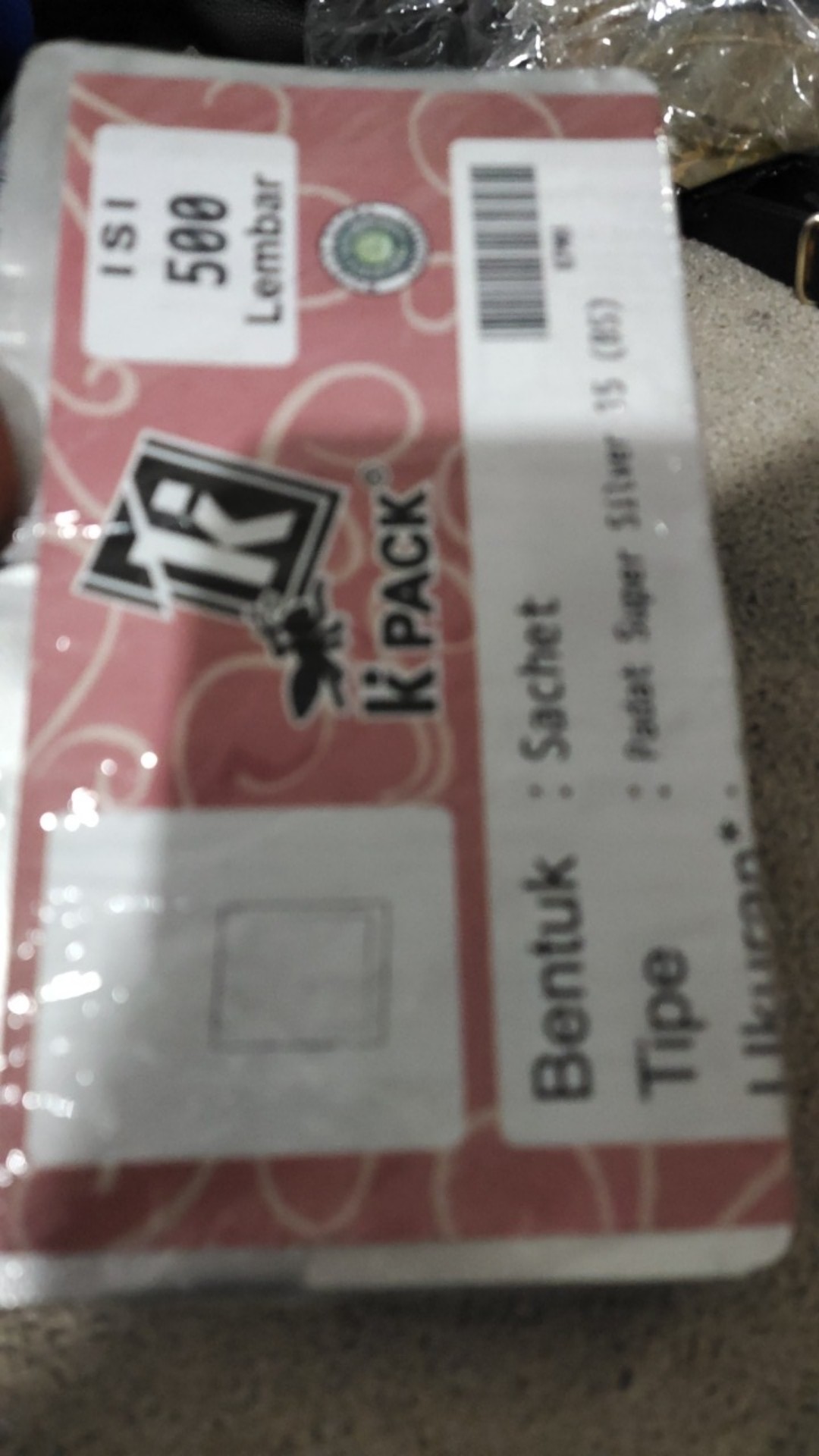 Kemasan Plastik Sachet Full Aluminium Foil Premium Silver 15 Gram