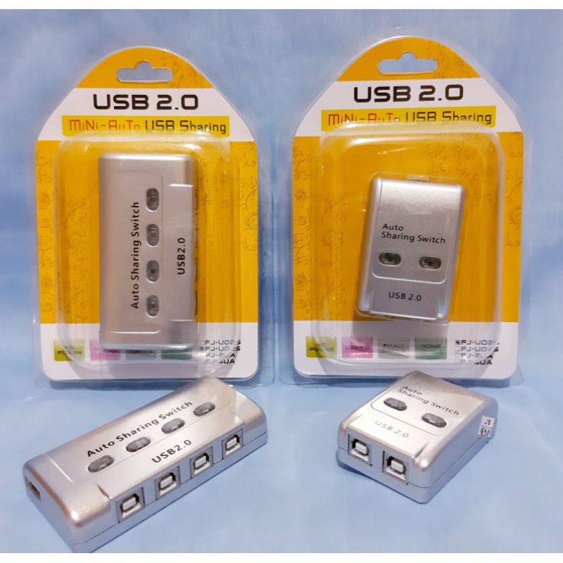 AUTO SWITCH PRINTER 2 PORT USB 2.0, AUTO SWITCH PRINTER 4 PORT USB 2