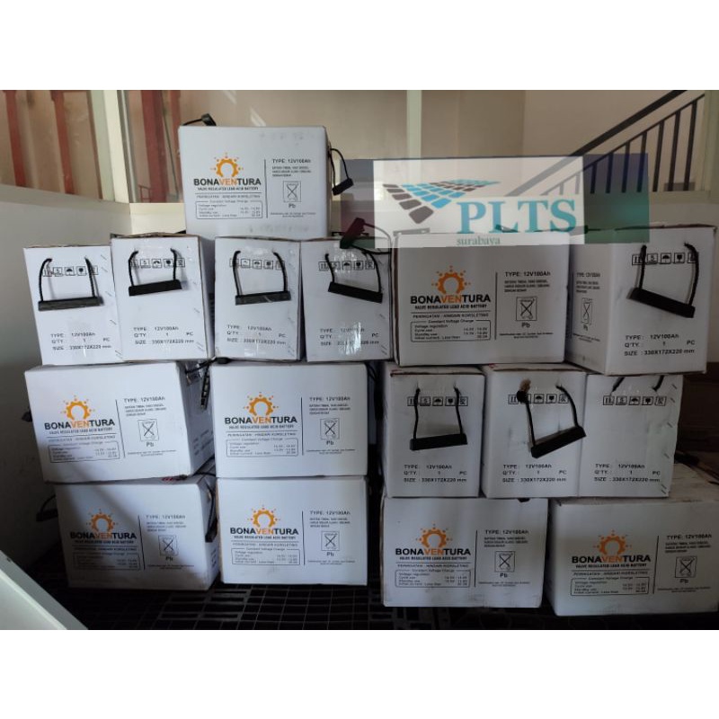 Baterai Vrla 12v 100ah Bonaventura