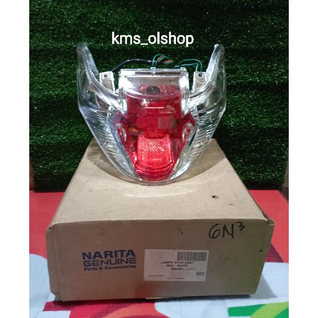 Stop Assy Smash New 06 / Lampu Stop Belakang Smash New 06 / Stop Lamp Assy Smash New 06 Merk Narita