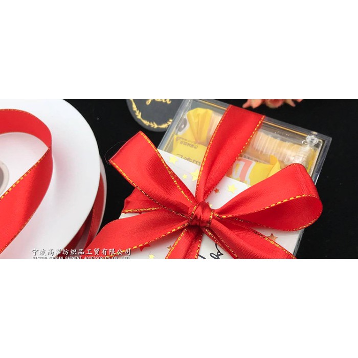 

pita RED ribbon hiasan kado bungkus kemasan ribbon merah imlek natal