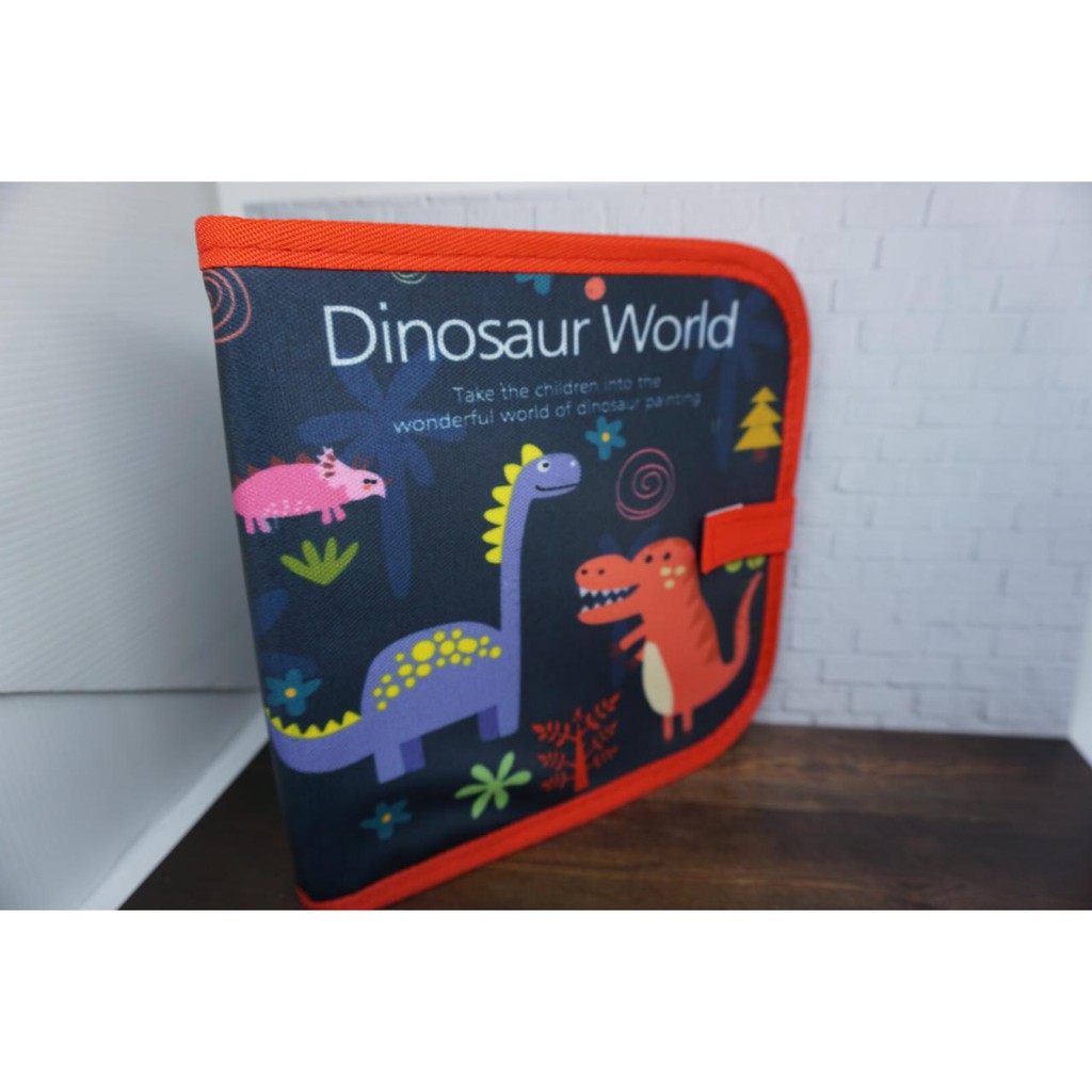

Buku gambar bisa dihapus reusable magic drawing book mainan anak - Dino HASALIAN