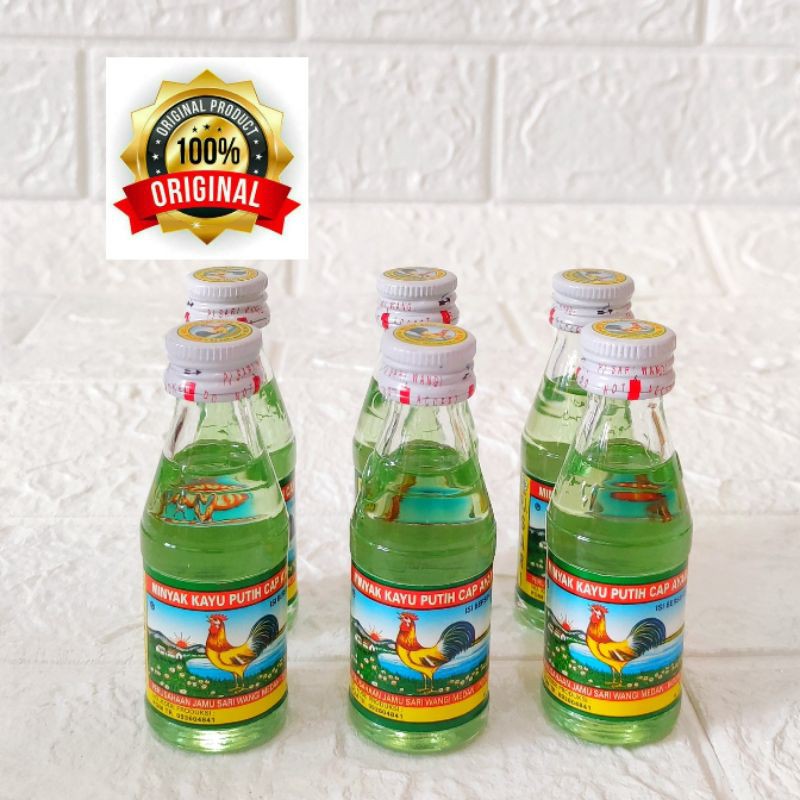 Minyak Kayu Putih Cap Ayam 25 ML (6 botol)