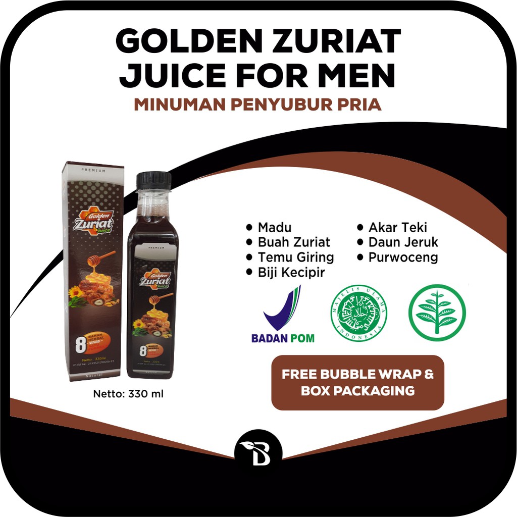 Penyubur Sperma Pria Jus Zuriat