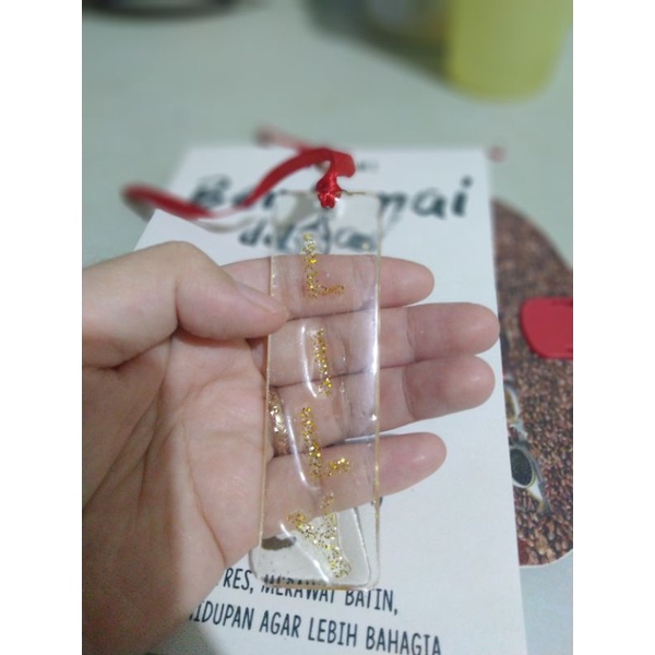 

Pembatas Buku Resin Custom
