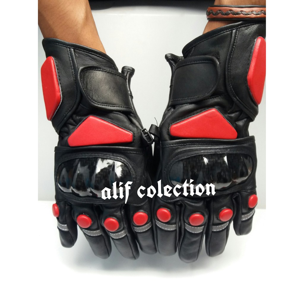 Sarungan kulit pria, sarung tangan kulit asli garut, sarung tangan motor