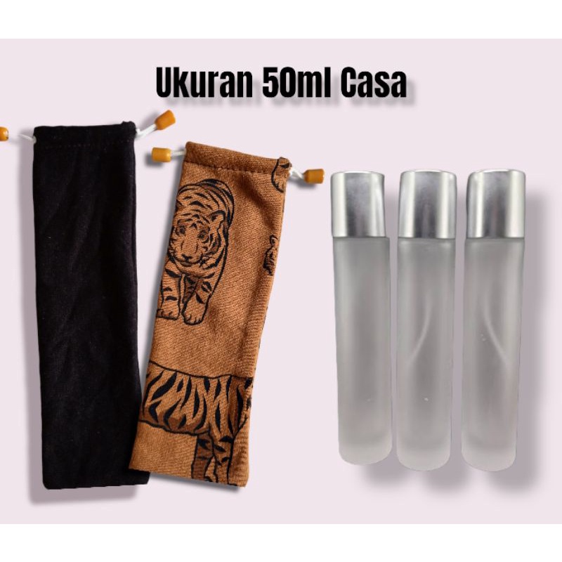 SARUNG BOTOL PARFUME KANTONG BOTOL PARFUME POUCH BOTOL PARFUME UKURAN 50ML ML CASA