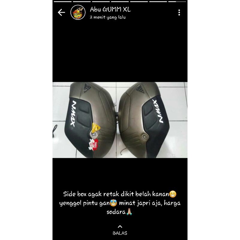 side box samping nmax