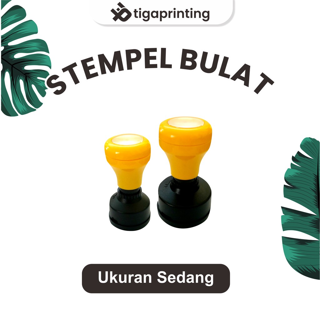 

Stempel Warna Bulat Sedang
