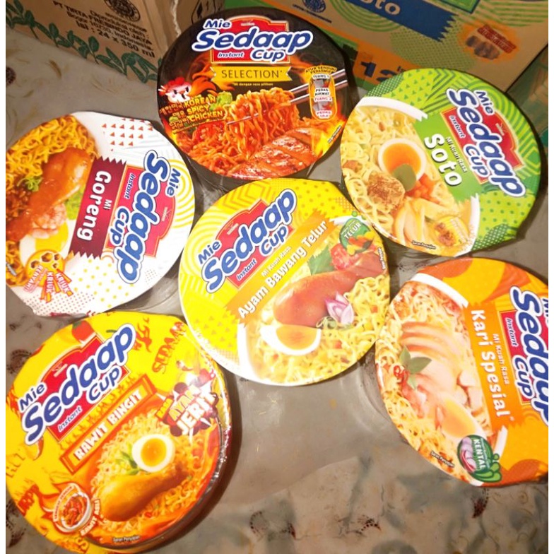 SEDAAP CUP MIE INSTAN All Variant