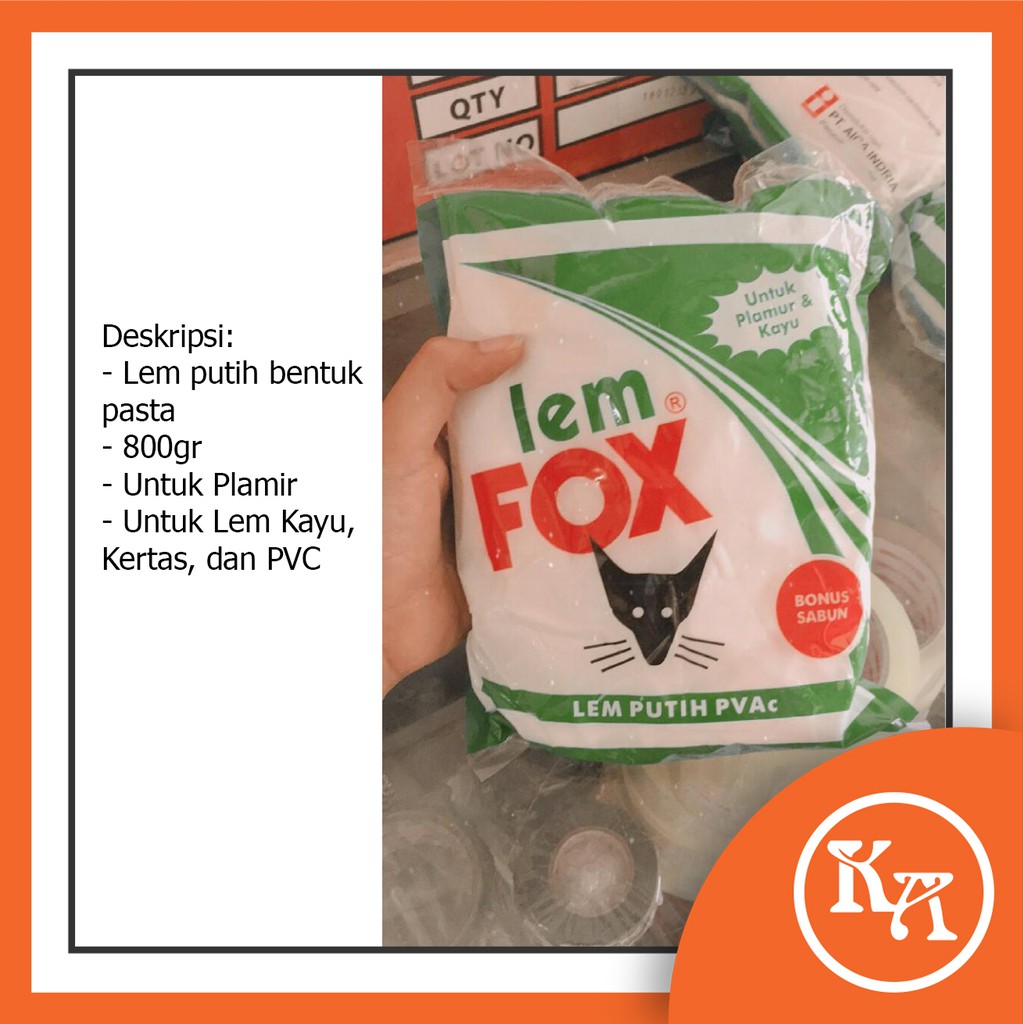 

LEM FOX PUTIH 350gr